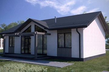 Коттедж, 110 м², 1 эт.