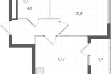 1-к квартира, 29,8 м², 27/31 эт.